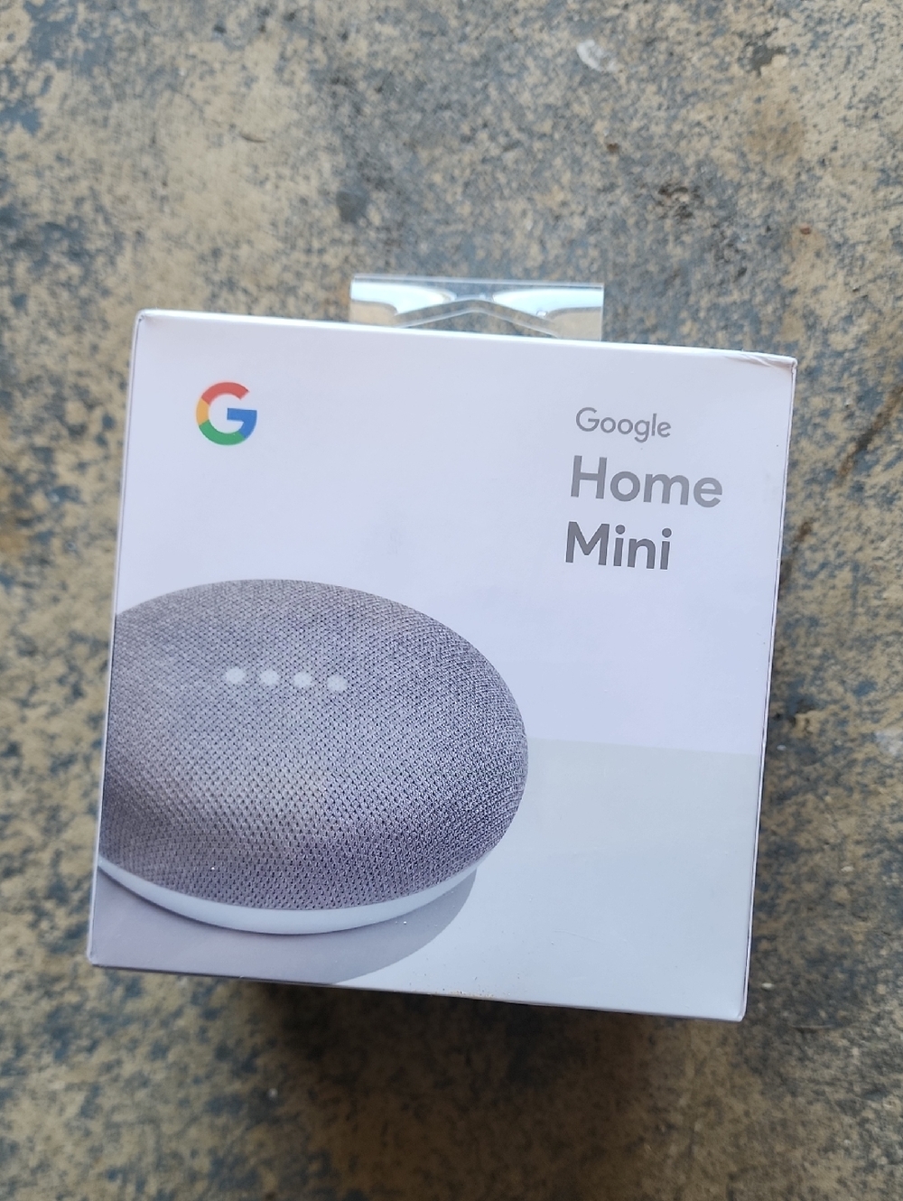 Google Home Mini - Chalk Gray Fabric